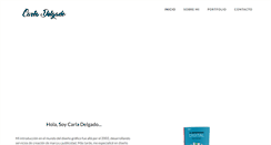 Desktop Screenshot of carladelgado.net